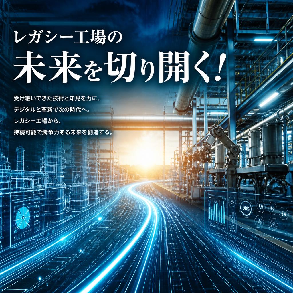 レガシー工場の未来を切り開く！