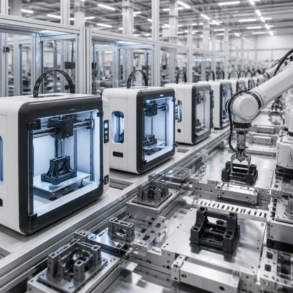 量産型3Dプリンターが組立工程を革新する