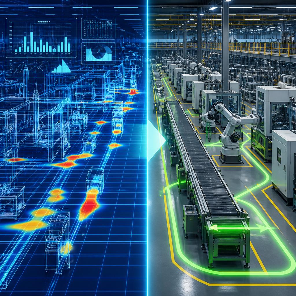 無駄を見える化して、製造現場を変革する！
