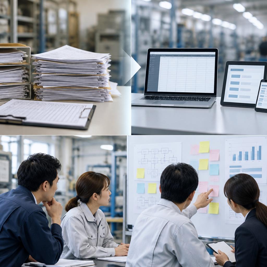 電子化だけでは変わらない。現場に定着するデジタル変革の条件
