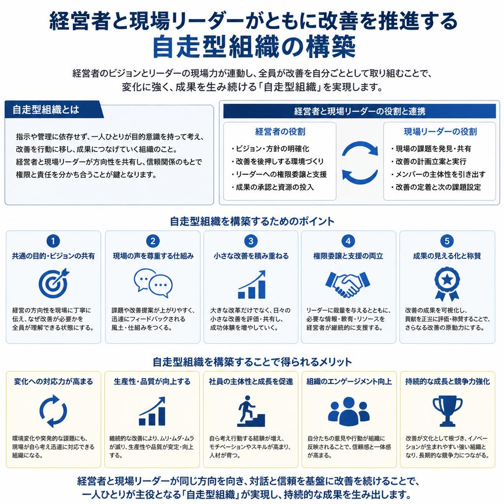 自走型組織への進化