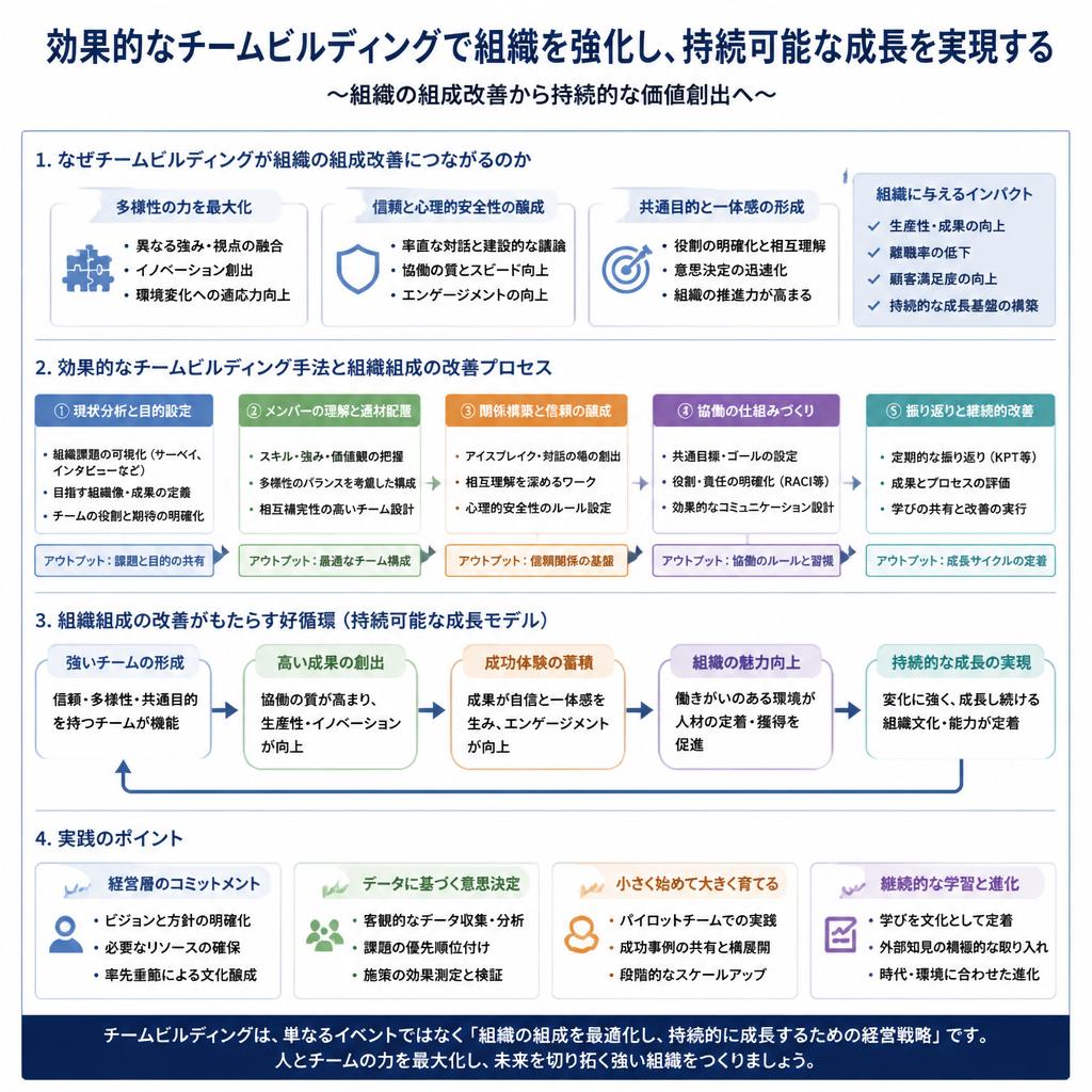 チームビルディングがもたらす改革の力