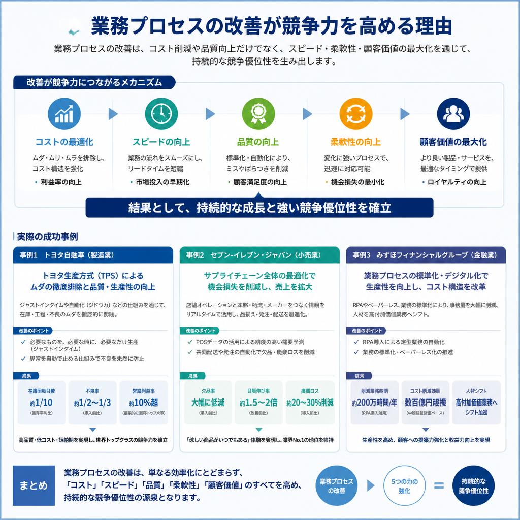 4. 業務プロセス改善による競争力向上