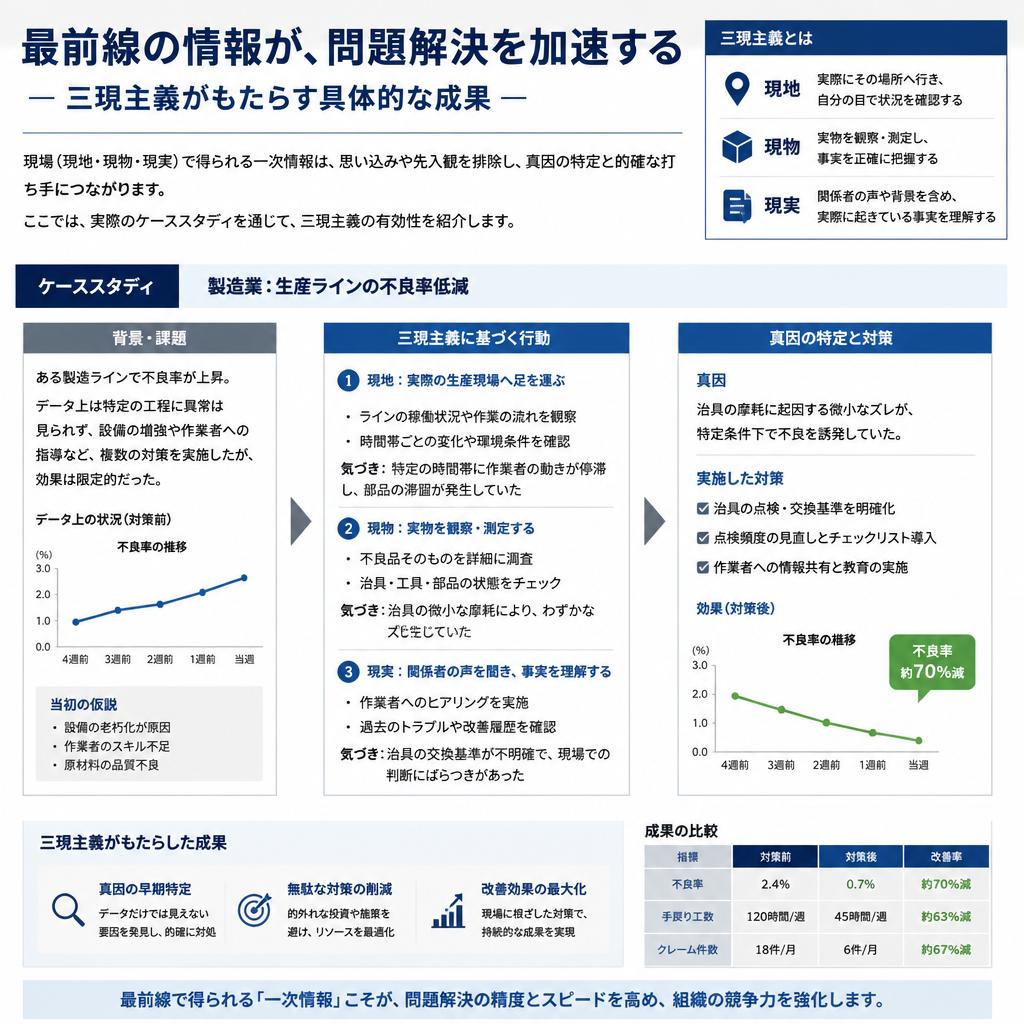 現場から得る本質的な知見
