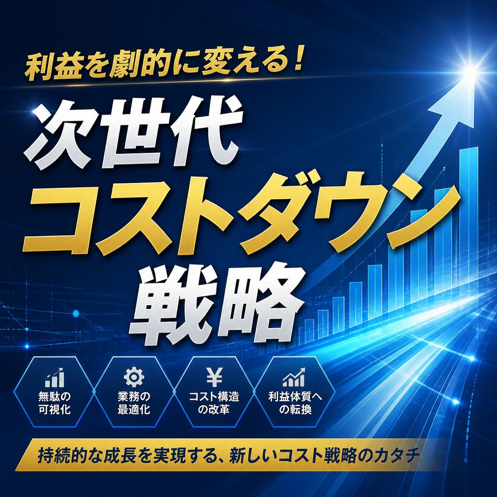 利益を劇的に変える！次世代コストダウン戦略