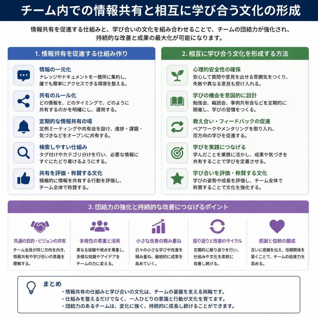 知識共有とチームビルディング